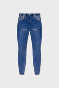 CAD CART ARTICLE #4542 SKINNY FIT JEANS NON RIPPED - DARK BLUE