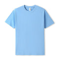 CAD CART ARTICLE #4540 Plain Modern Regular T-Shirt Sky Blue XL