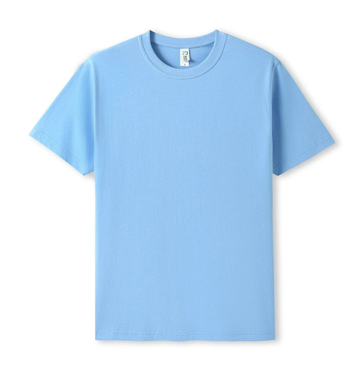 CAD CART ARTICLE #4540 Plain Modern Regular T-Shirt Sky Blue XL